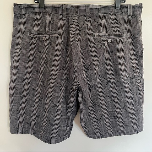 Men’s Burnside Plaid & Patterned Chino Shorts Size 38 100% Cotton - Picture 11 of 14
